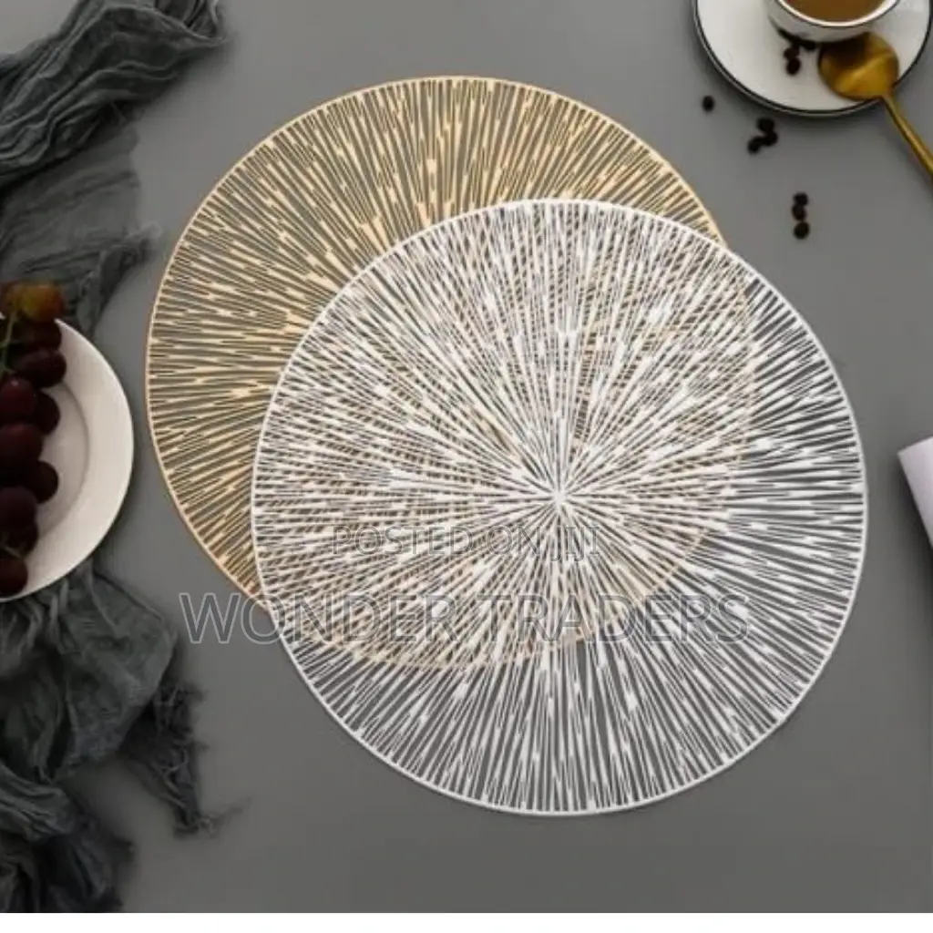 Dining Table Mats,6 Piece Non Woven;