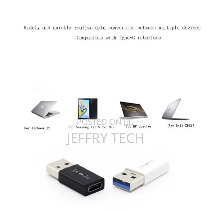 General Type-C to USB 3.0 Adapter USB C Female to USB 3.0A M