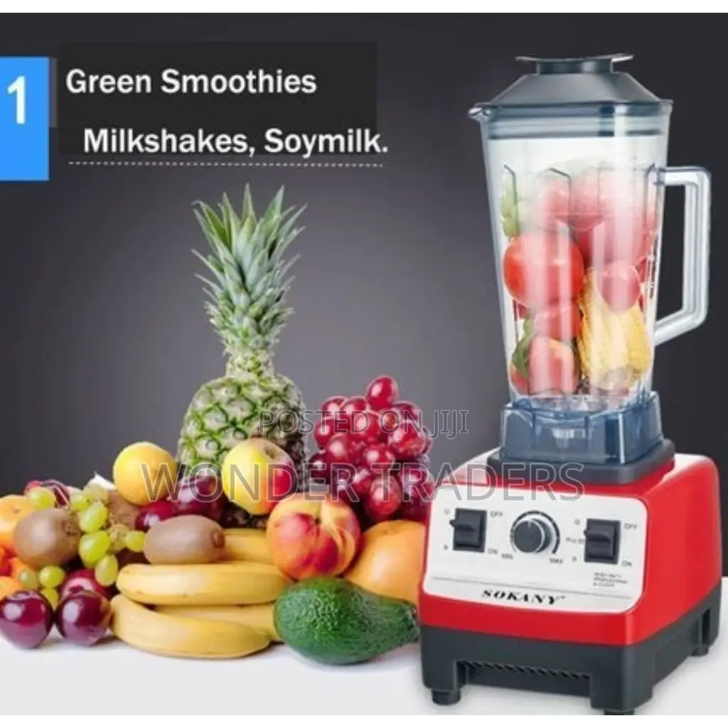 Sokany Heavy Duty Commercial Professional Blender