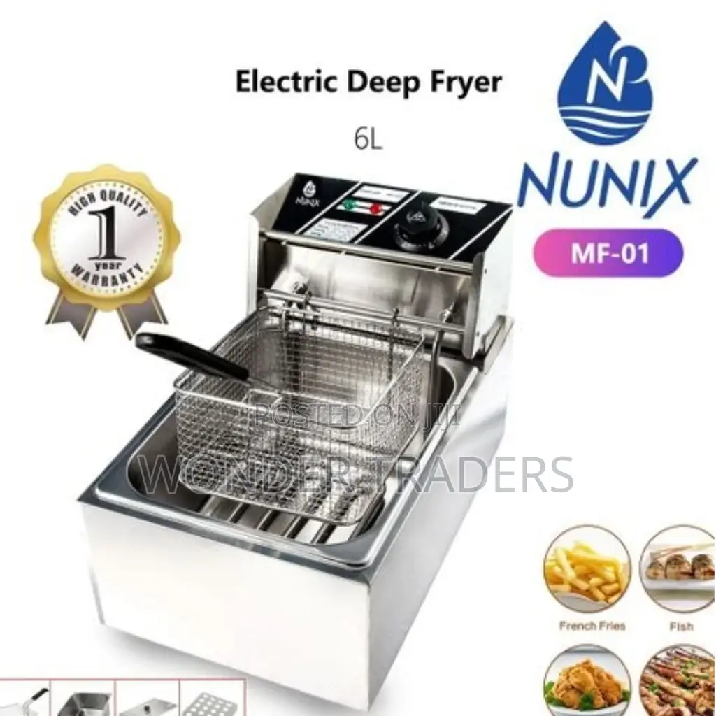 Deep Fryer Single Nunix