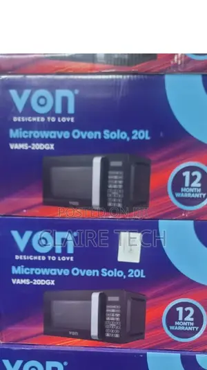 VAMS-20DGX Von 20 L Digital Microwave Oven(Black)