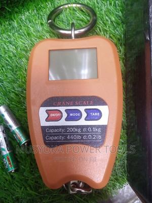 200kg Portable Mini Crane Digital Hanging Scale - thumbnail 2