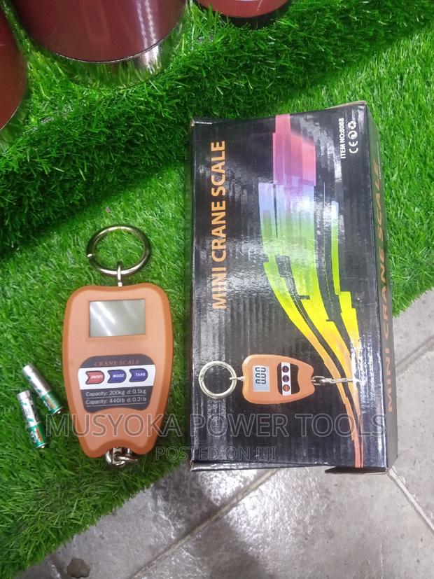 200kg Portable Mini Crane Digital Hanging Scale - thumbnail 3