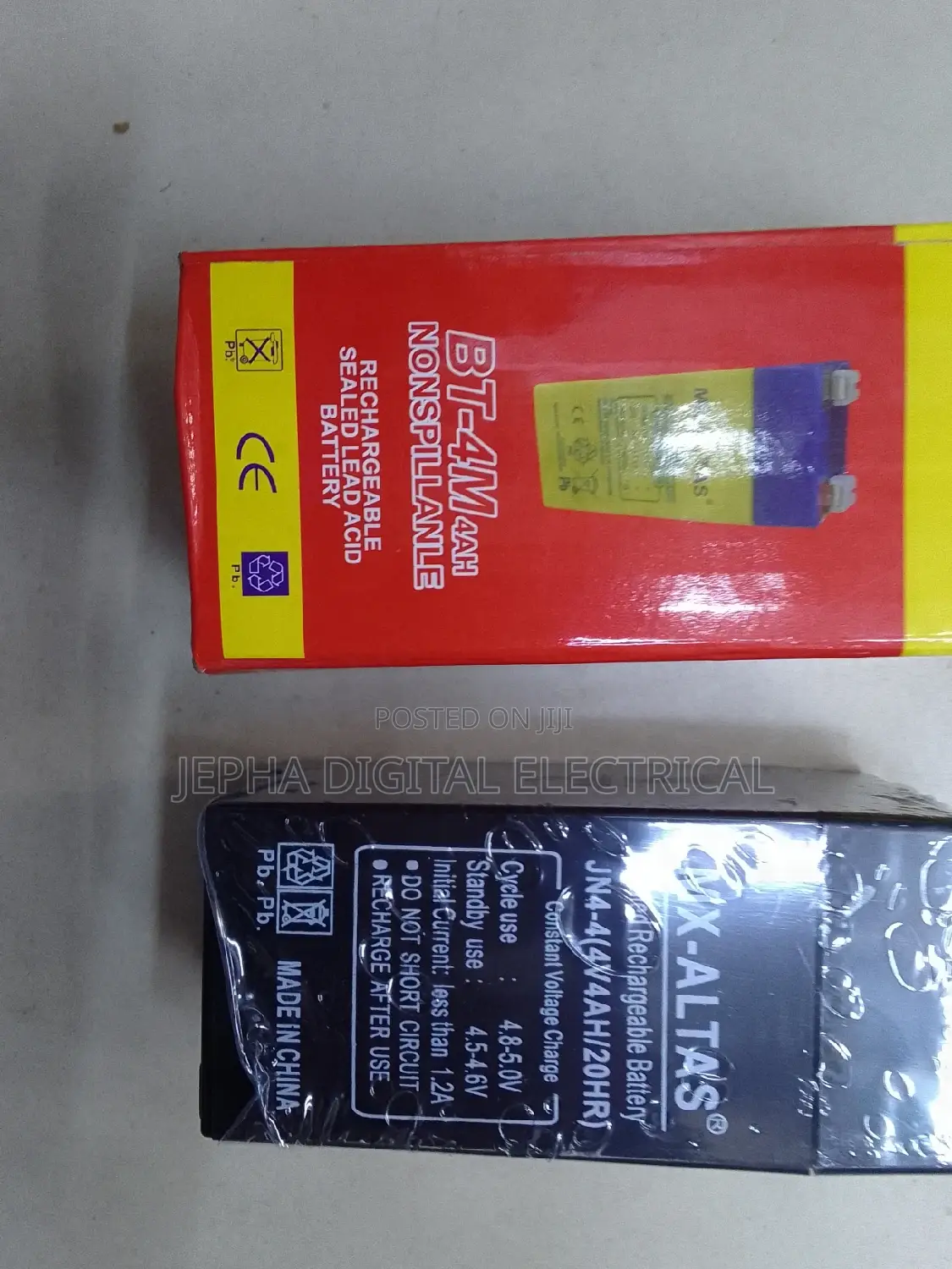 Rechargeable Acid Battery New