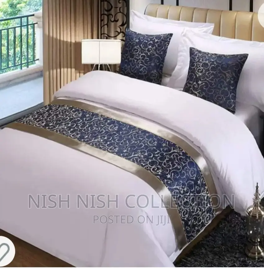 Satin Satin Bed Runners for 5*6 6*6 Bed