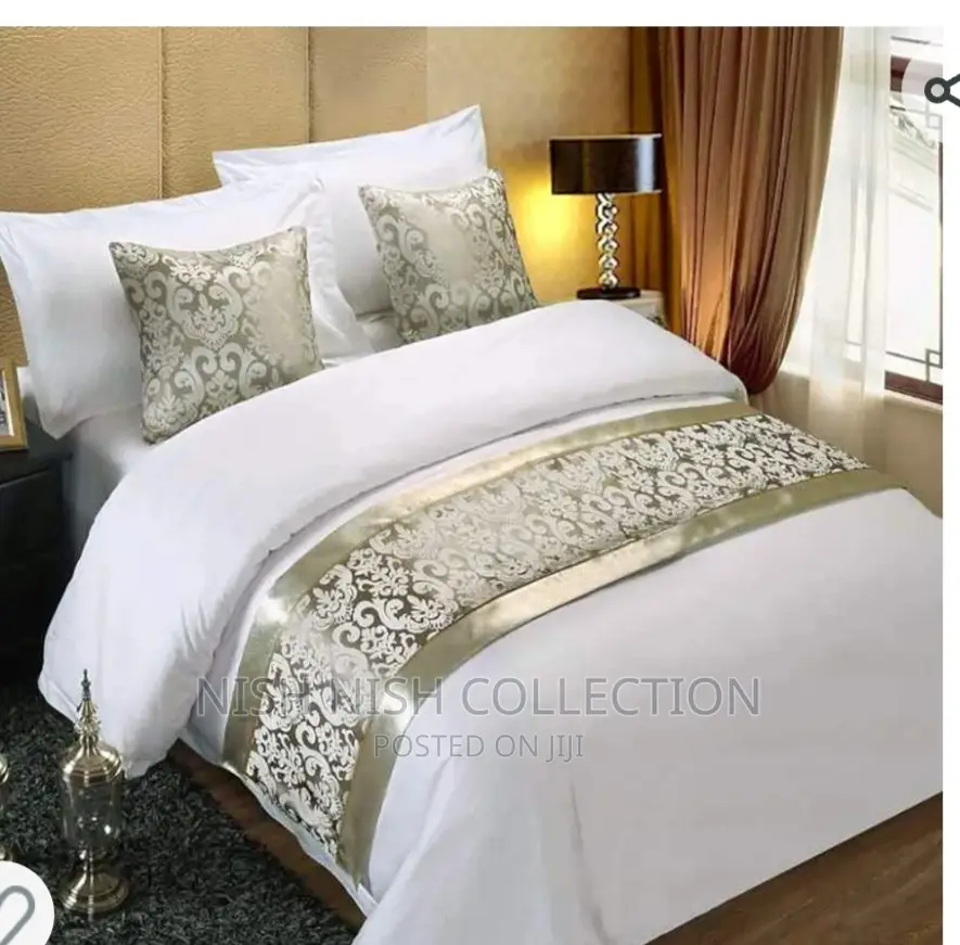 Satin Satin Bed Runners for 5*6 6*6 Bed