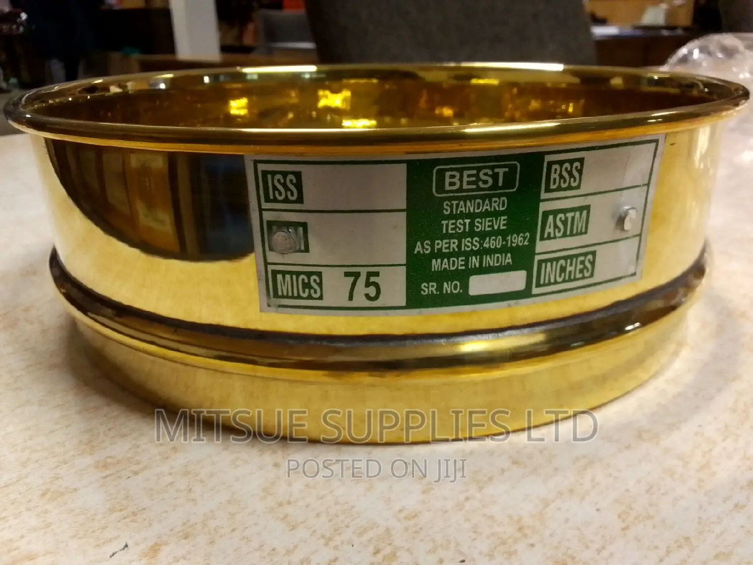 Research Soil Sieve 75 Micron