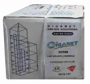 Giganet Category 6A Solid U/Utp PVC INDOOR Cable