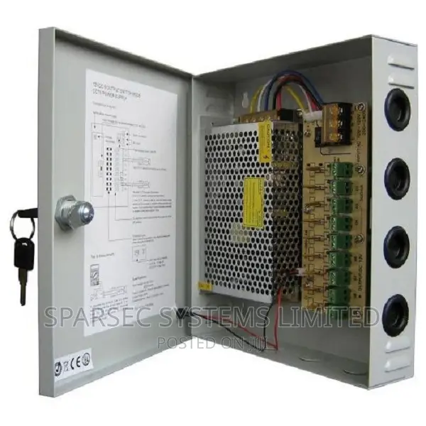 CCTV Power Supply Unit Closed