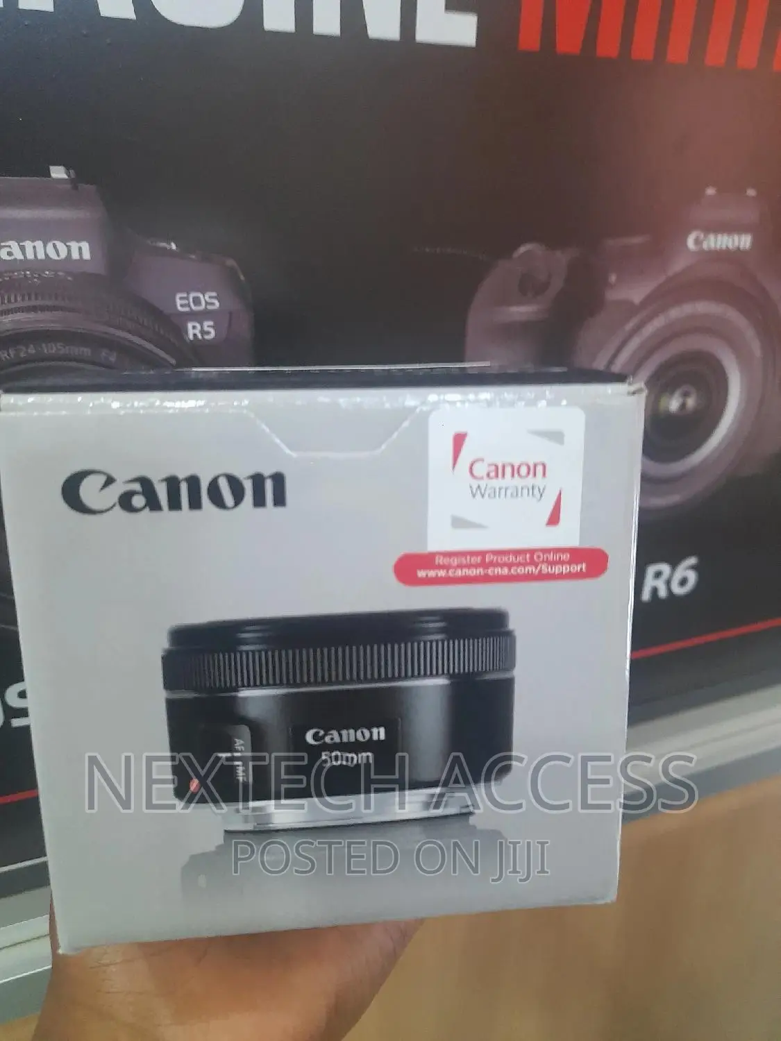 Canon 50mm F1.8 Lens