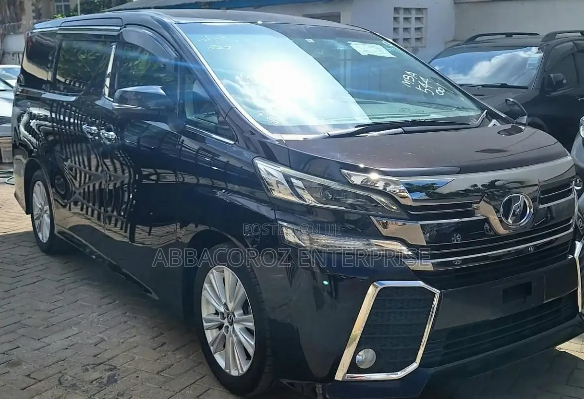 Toyota Vellfire 2016 Matt Black