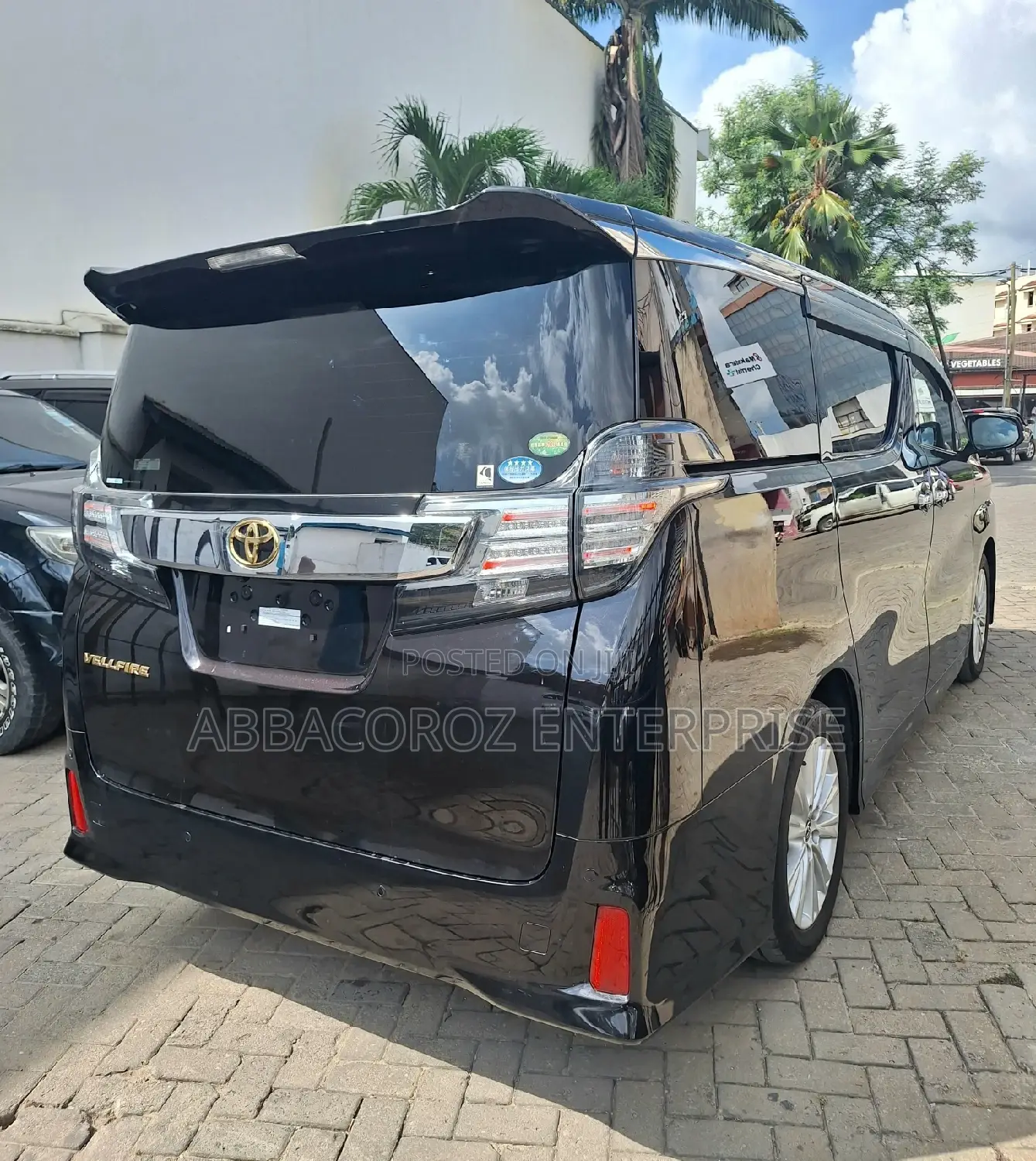 Toyota Vellfire 2016 Matt Black