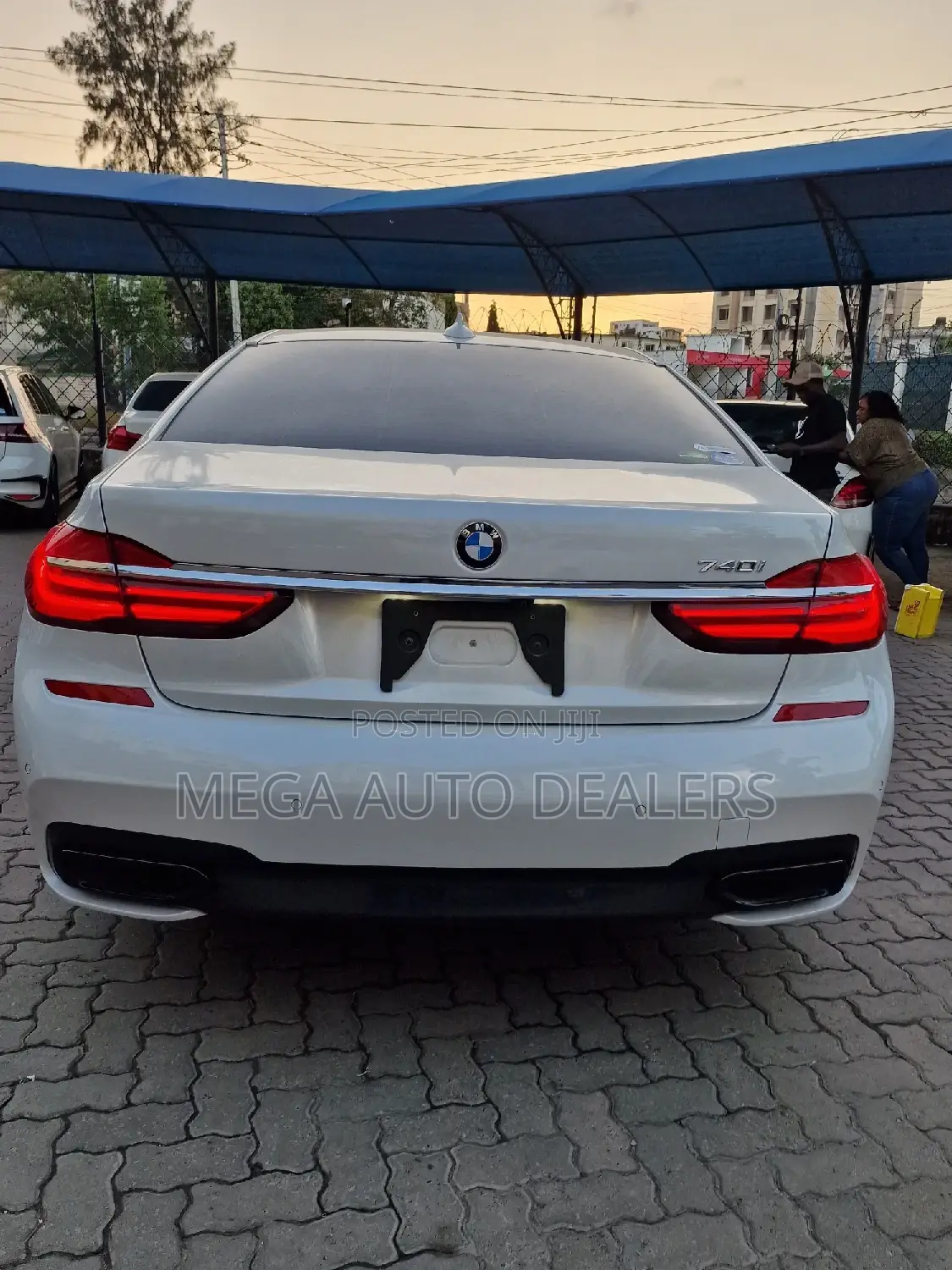 BMW 7 Series 2018 White