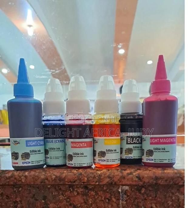 Edible Inks for Photo Cake Printer 100ml Quantity - thumbnail 2