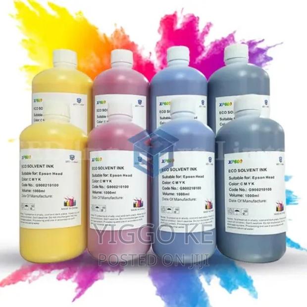 XP600 Ecosolvent Printer Inks - main view
