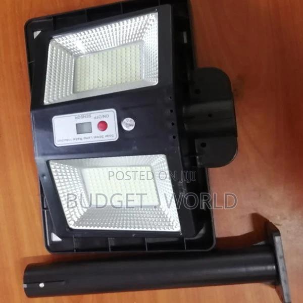 Double Sided Solar Street Light With Darkness and Motion - main view