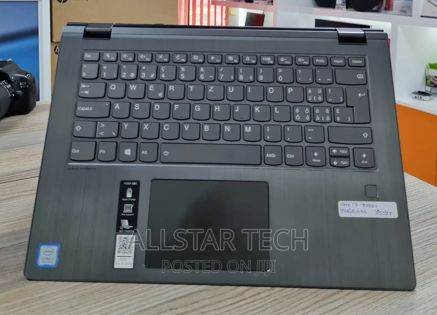 Laptop Lenovo 8GB Intel Core I7 SSD 512GB