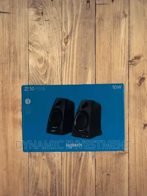 Logitech Z130 2.0 Stereo Speakers With Easy Controls