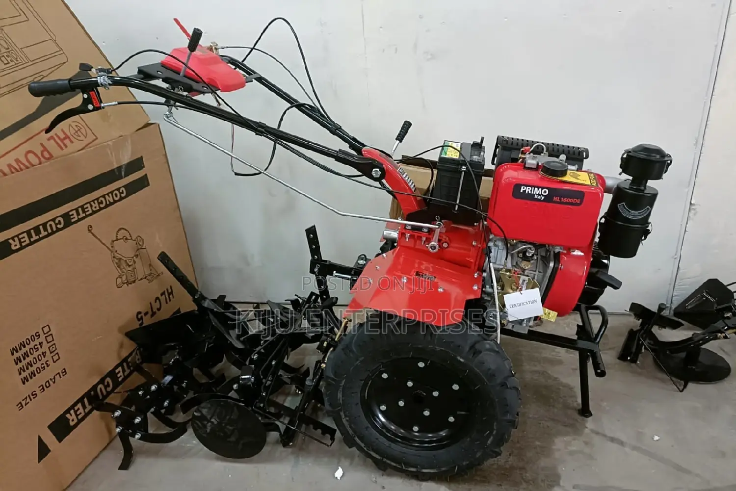 16hp Primo Italy Power Tiller Available
