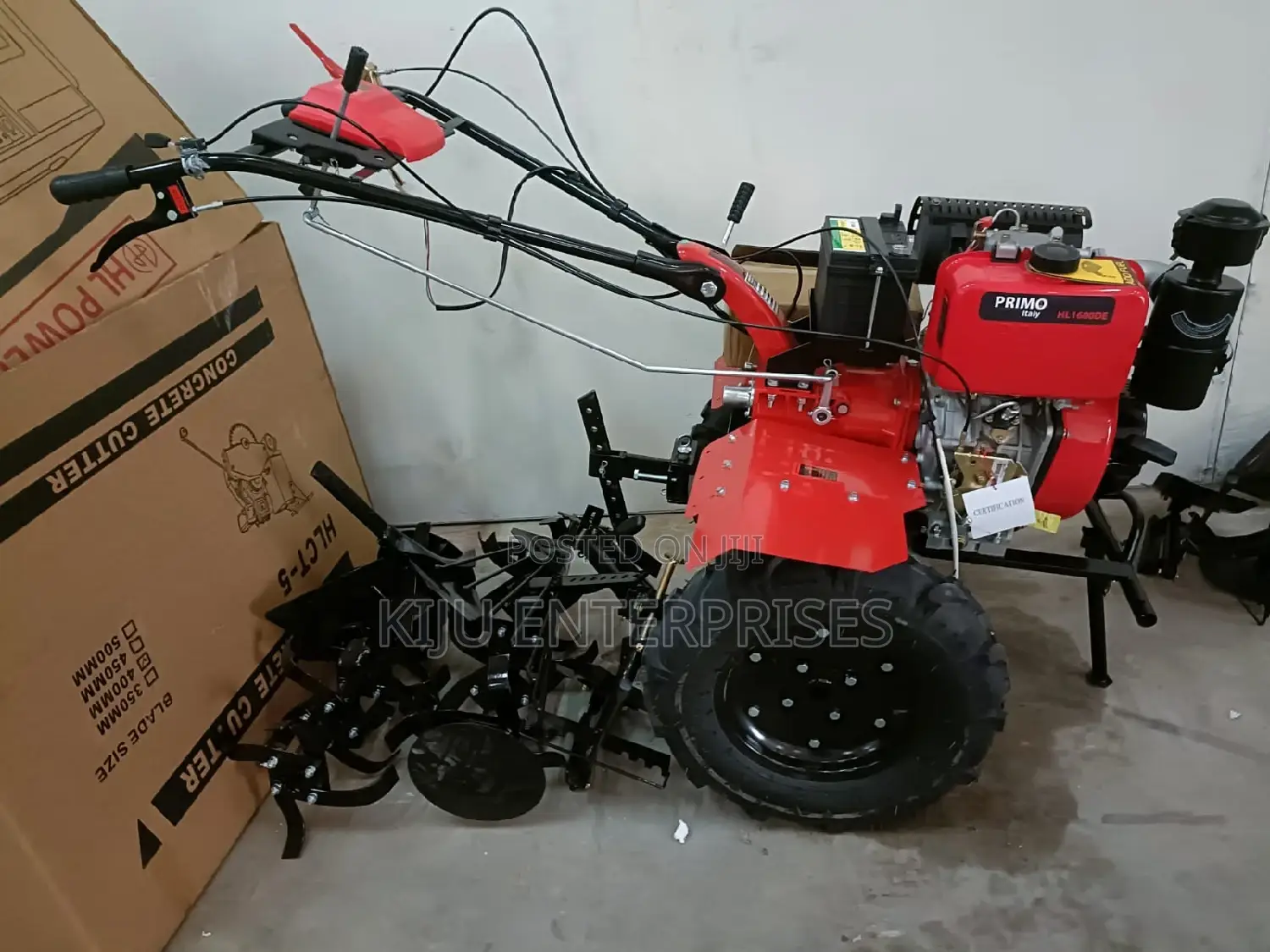 16hp Primo Italy Power Tiller Available