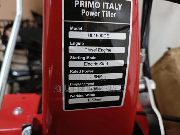 16hp Primo Italy Power Tiller Available - thumbnail 5