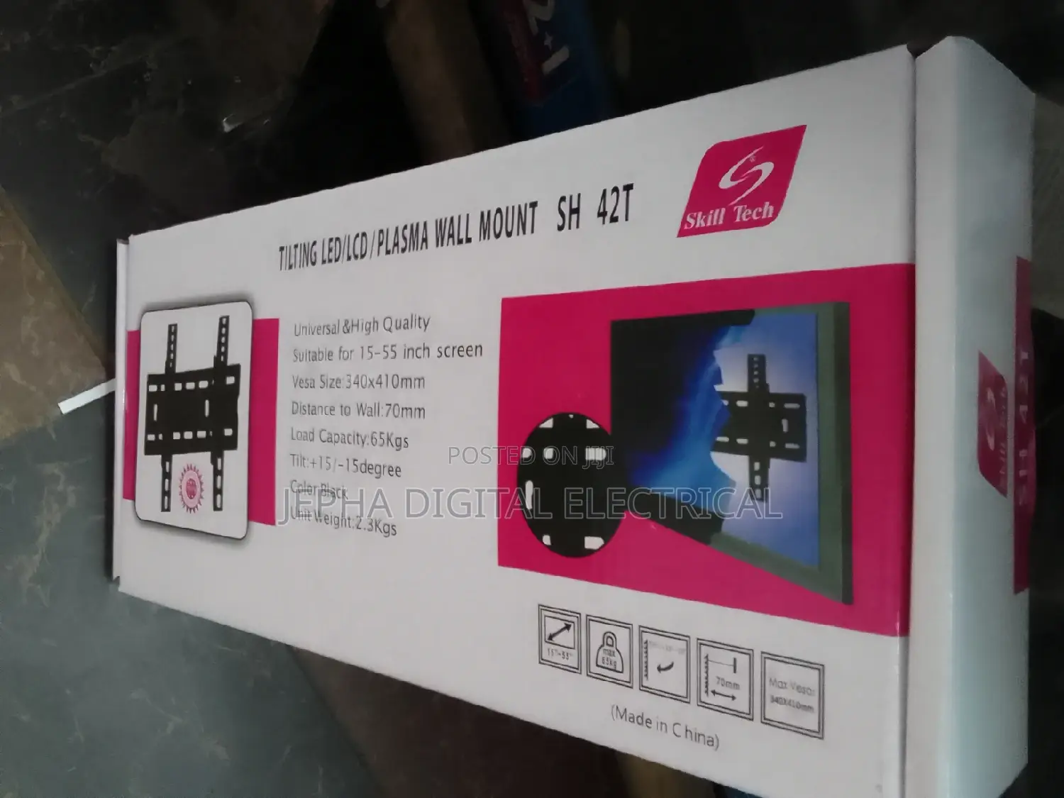 Tv Wall Mount 15" To 55"