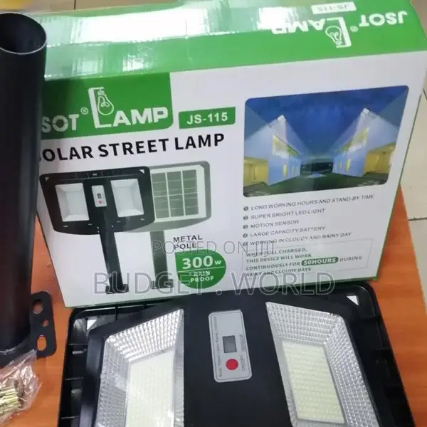 All Weather-300watts Super Bright -Solar Street Lamp