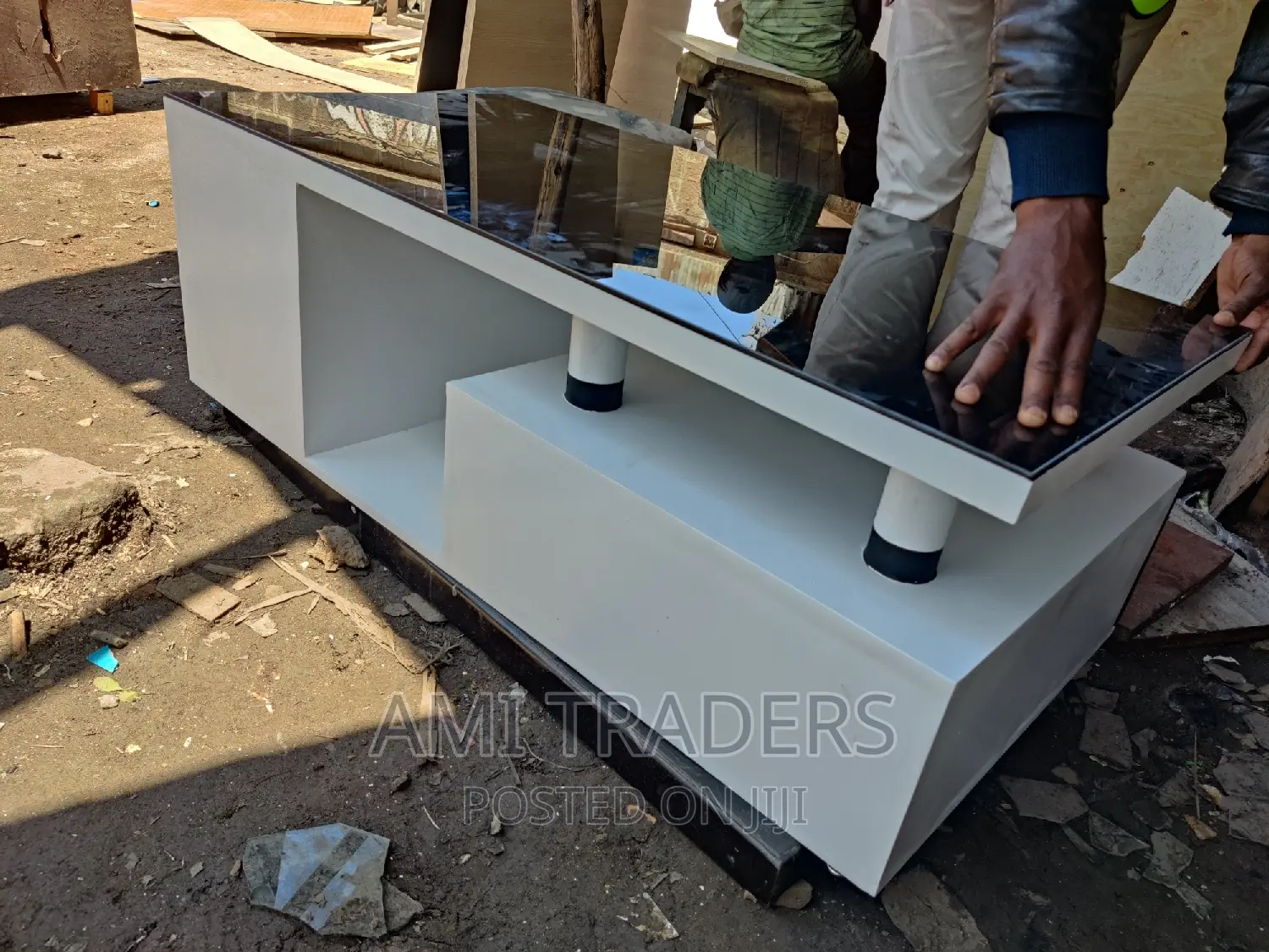 Coffee Table (Glass Top)