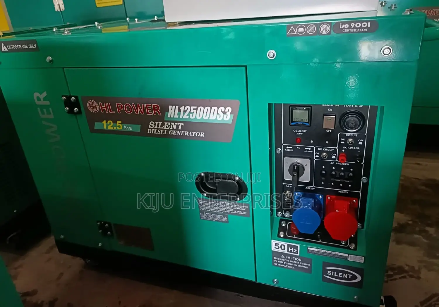 12.5kva Hl Power Generator Available