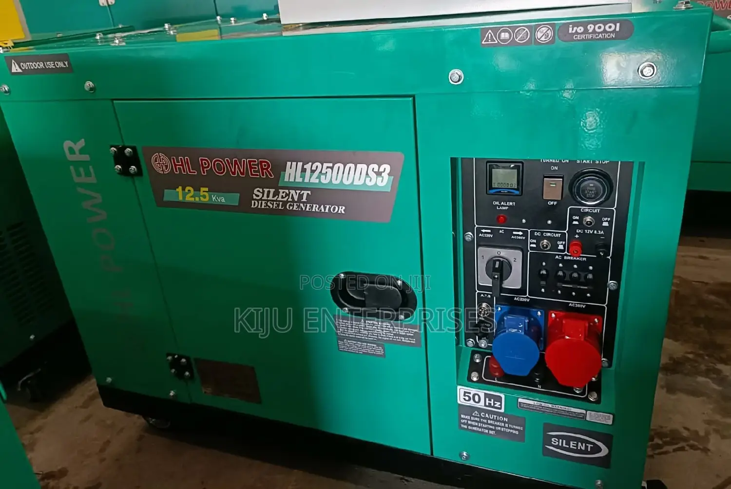 12.5kva Hl Power Generator Available