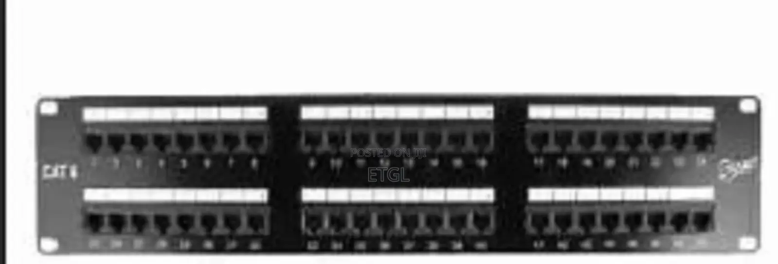 Giganet GN-C6-PP-24 Category 6 UTP 19” 24 Port Patch Panel