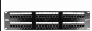 Giganet GN-C6-PP-24 Category 6 UTP 19” 24 Port Patch Panel