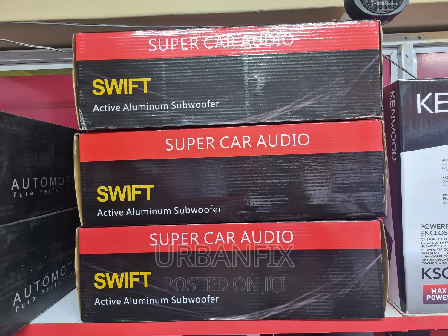 Poweful 10 Inch Swift Underseat Subwoofer - 800watts