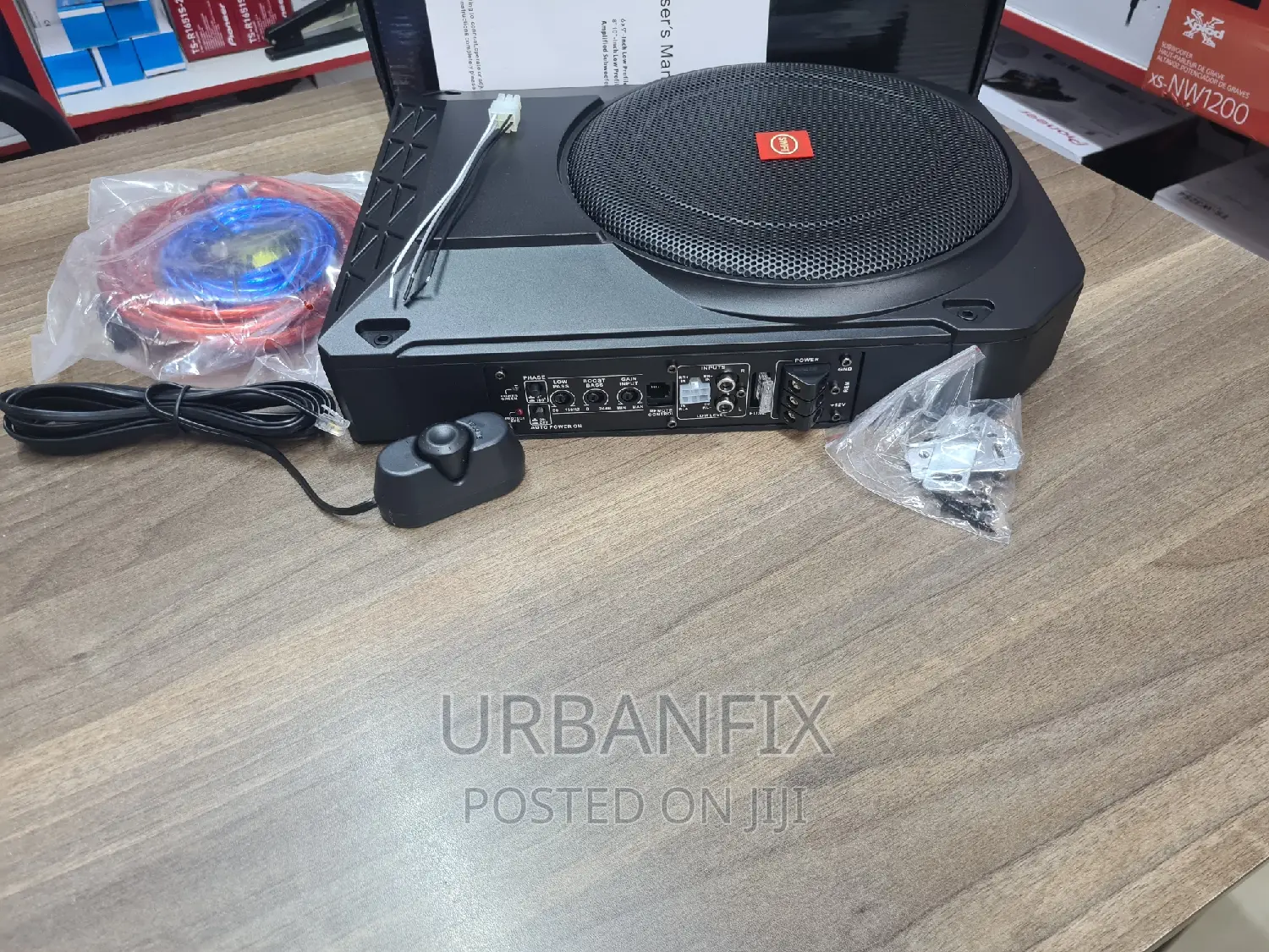 Poweful 10 Inch Swift Underseat Subwoofer - 800watts