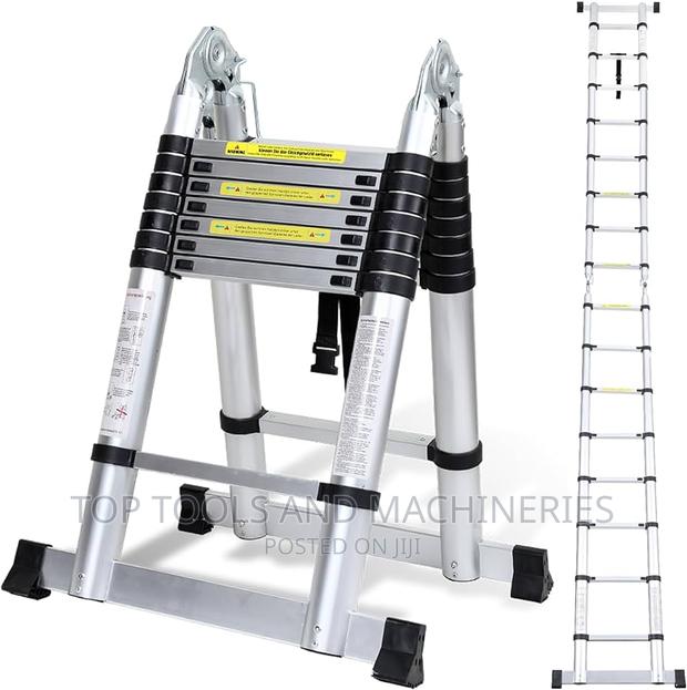 Double Sided Telescopic Ladder  5mtrs 16steps