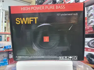 Swift 10 Inch Underseat Subwoofer With 800 Watts Max Power