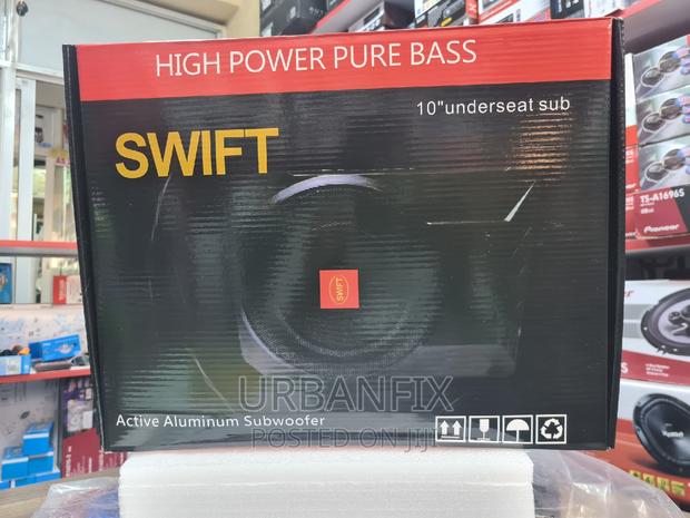Swift 10 Inch Underseat Subwoofer With 800 Watts Max Power - thumbnail 2