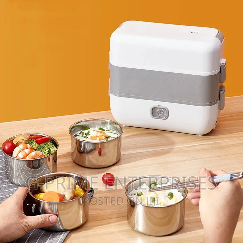 Electric Lunch Box Cooler - 4 Liner