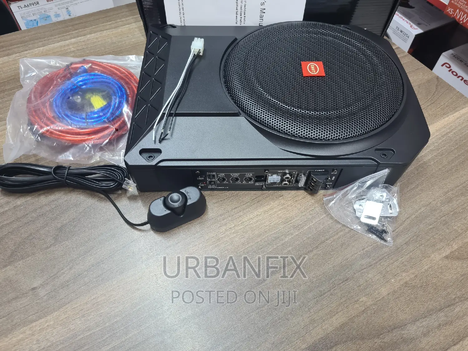 800 Watts Swift 10 Inch Underseat Active Powered Subwoofer