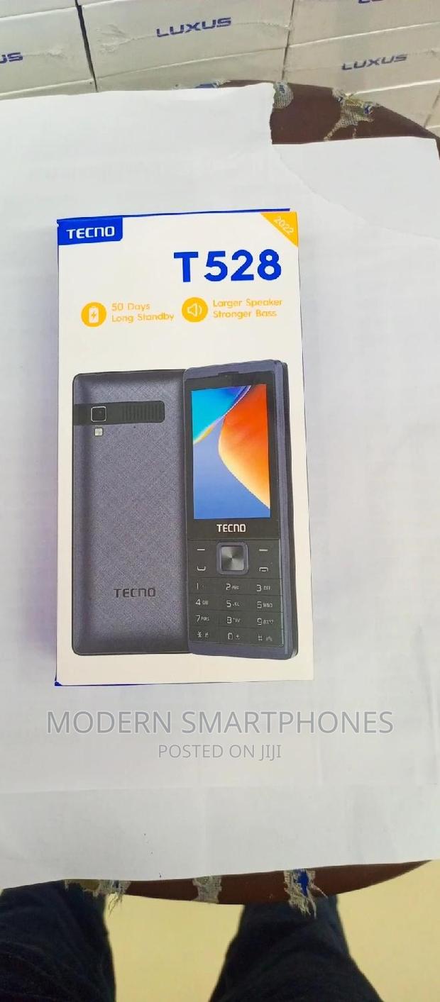 New Tecno T528 Black - main view