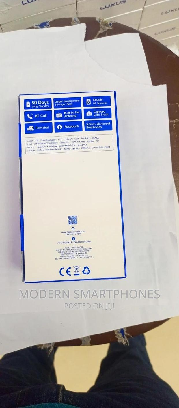 New Tecno T528 Black - thumbnail 3