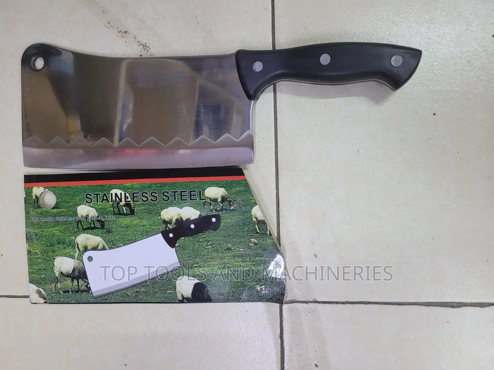 Heavy Duty Butcher Knife/ Chef's Professional Knife