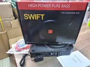 SWIFT 10 Inch Underseat Subwoofer With 800 Watts Power