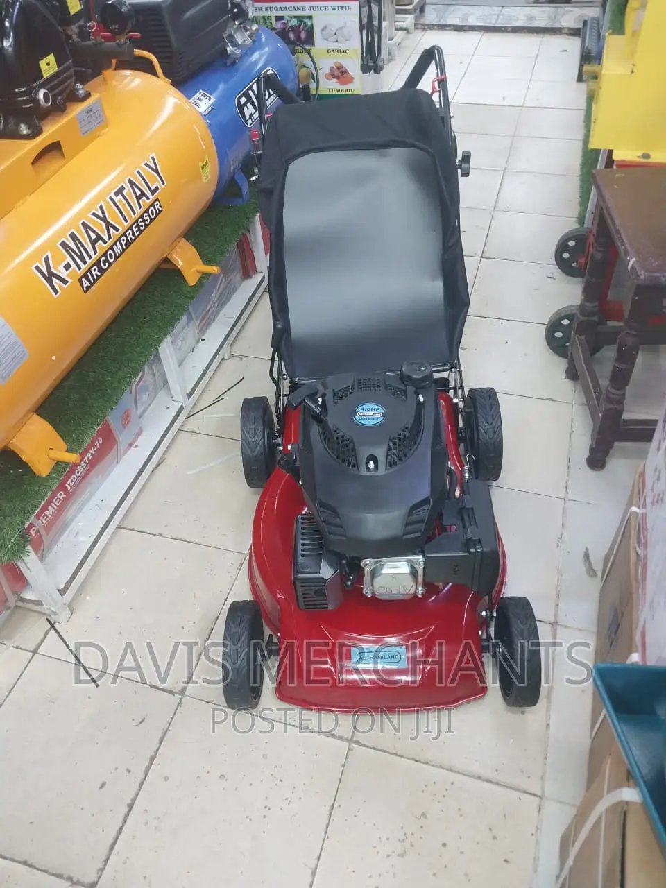 Lawn Mower With 4 Stroke Engine