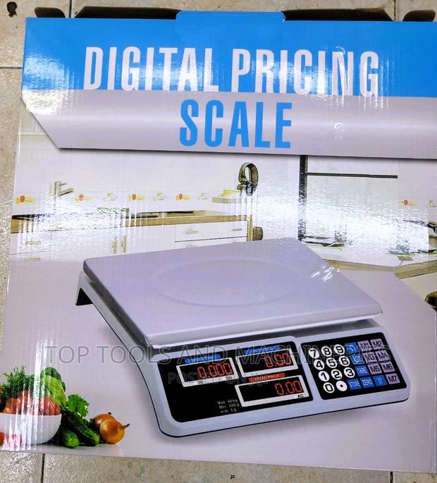 Electronic Price Computing Weighing Scale 30kg - main view