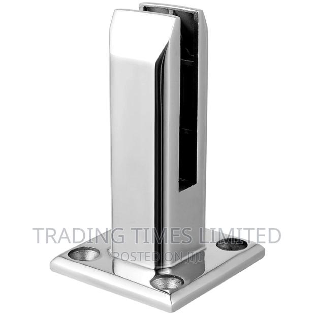 Heavy Duty Floor Glass Clamp