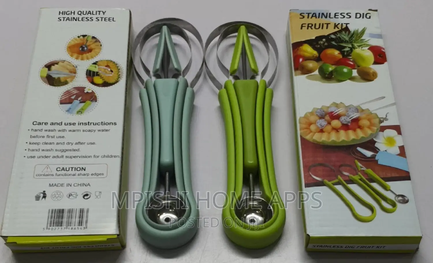 Stainless Steel DIG Fruit Kit 3in1