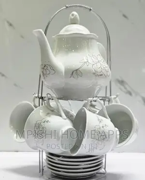 14pc Porcelain Ceramic Tea Set