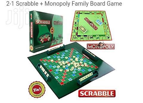 2 in 1 Scrabble - Monopoly Board Game - thumbnail 4