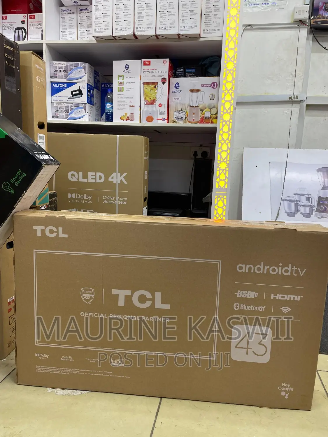 TCL 43′′Fhd Smart Android Frameless TV S5400